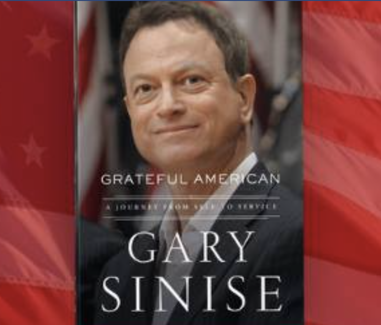 Book cover, Grateful American, by Gary Sinise