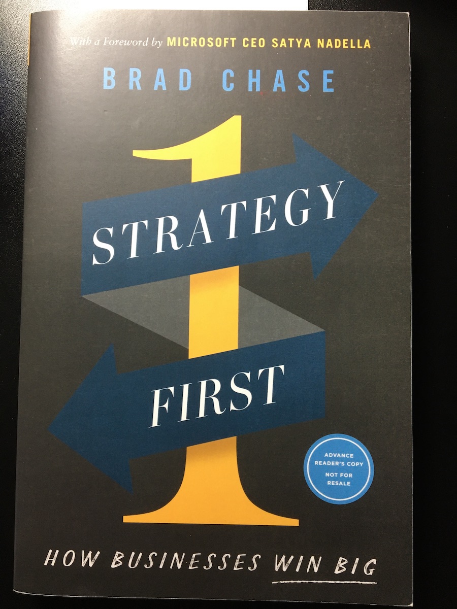 Strategy First by Brad Chase book cover