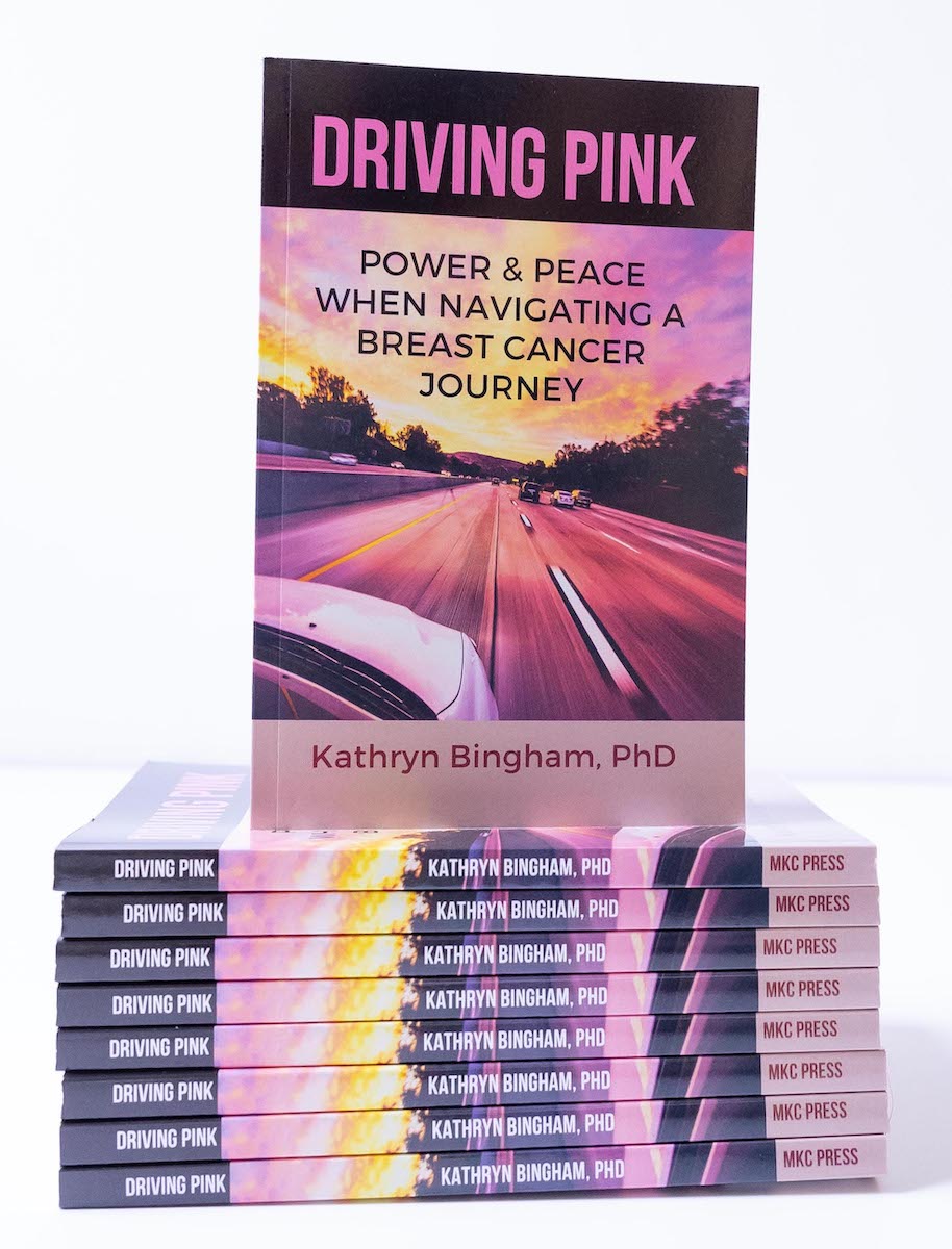 Stack of Driving Pink books